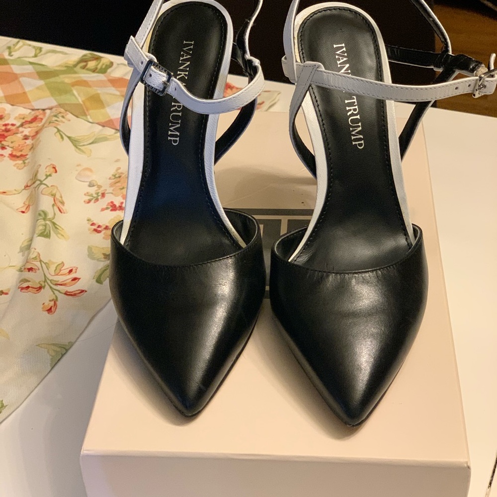 Brand New black and White IVANKA TRUMP shoes